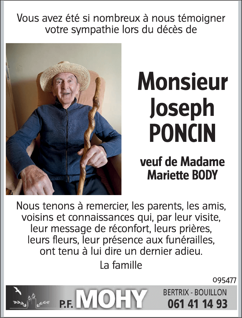 Joseph PONCIN