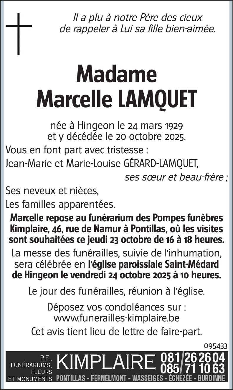 Marcelle LAMQUET