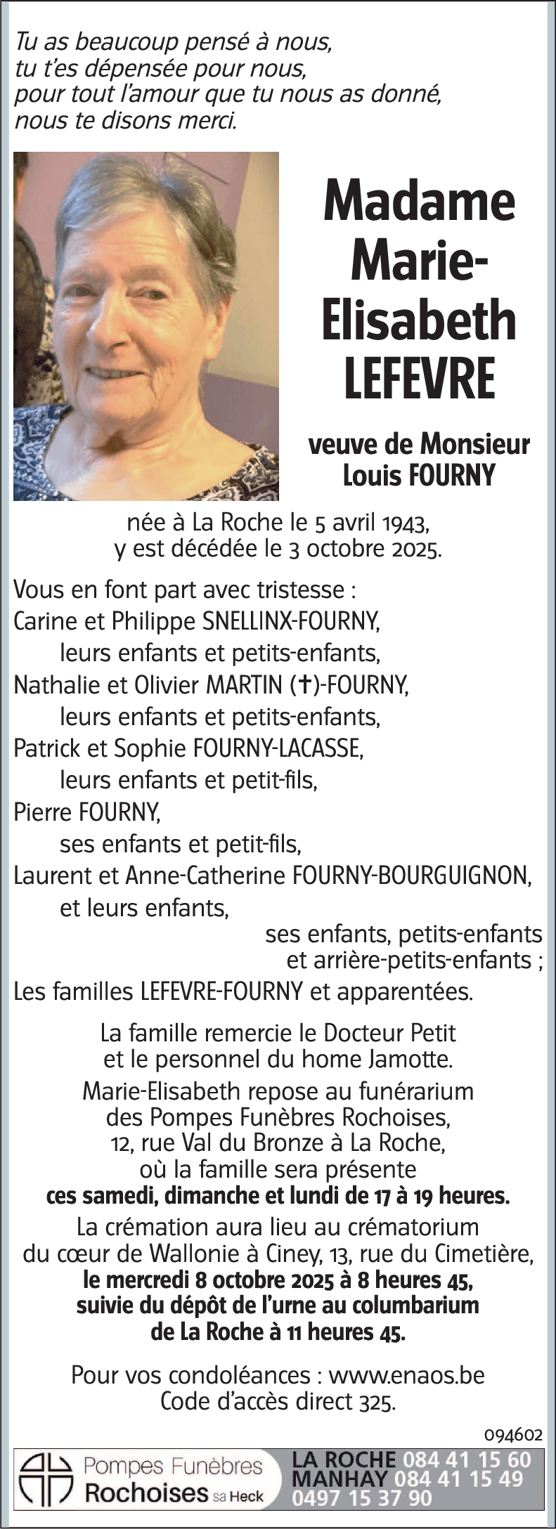 Marie-Elisabeth Lefèvre