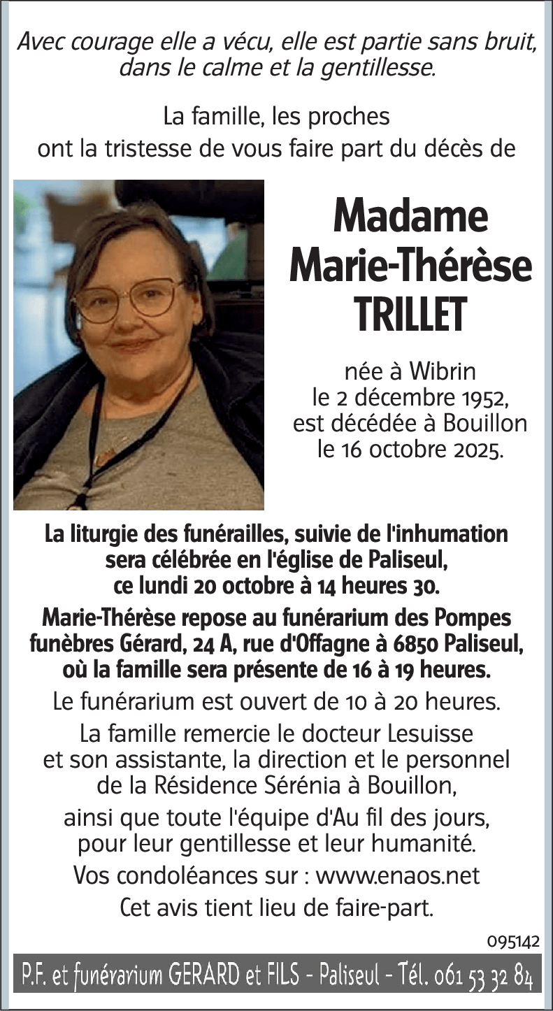Marie-Thérère TRILLET