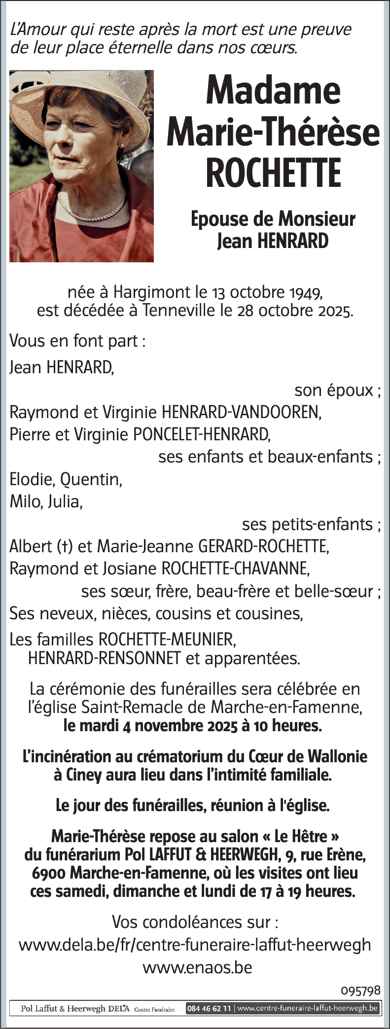 Marie-Thérèse ROCHETTE