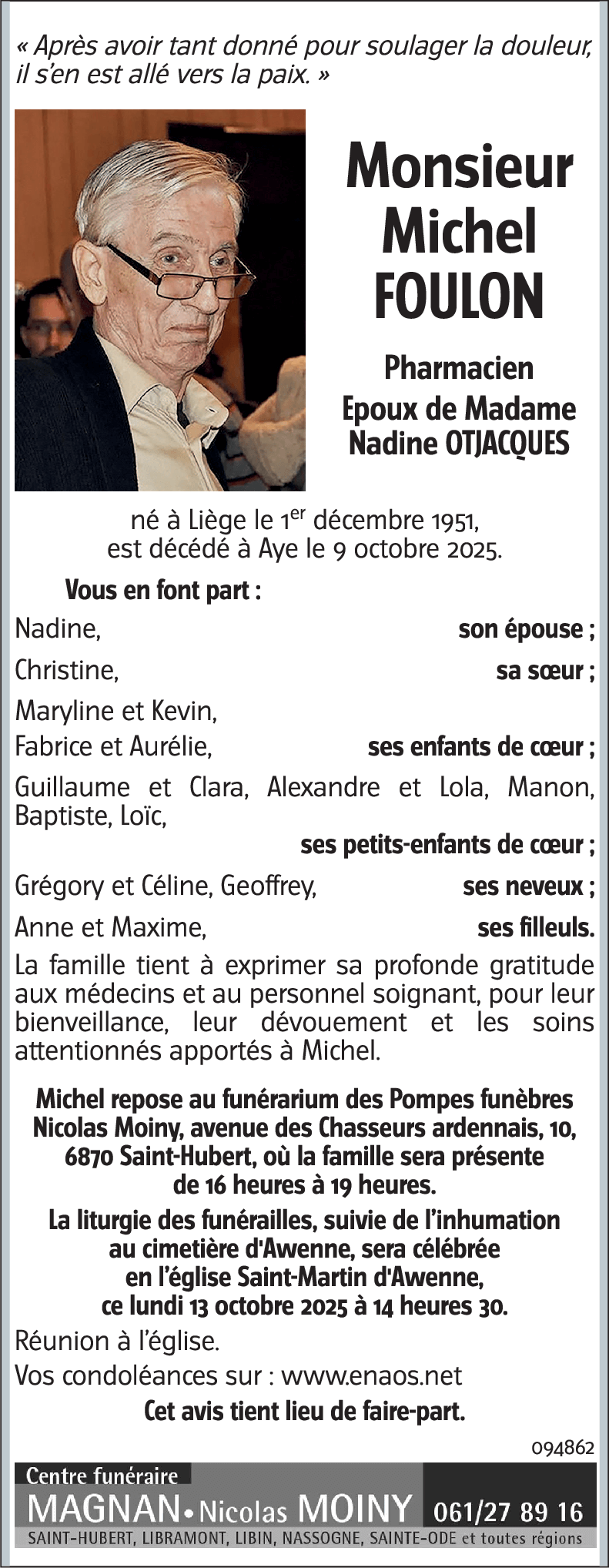 Michel FOULON