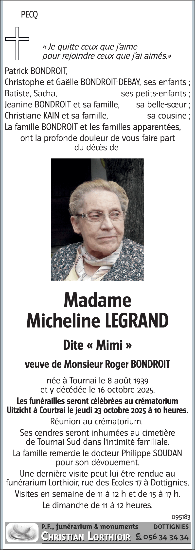 Micheline Legrand