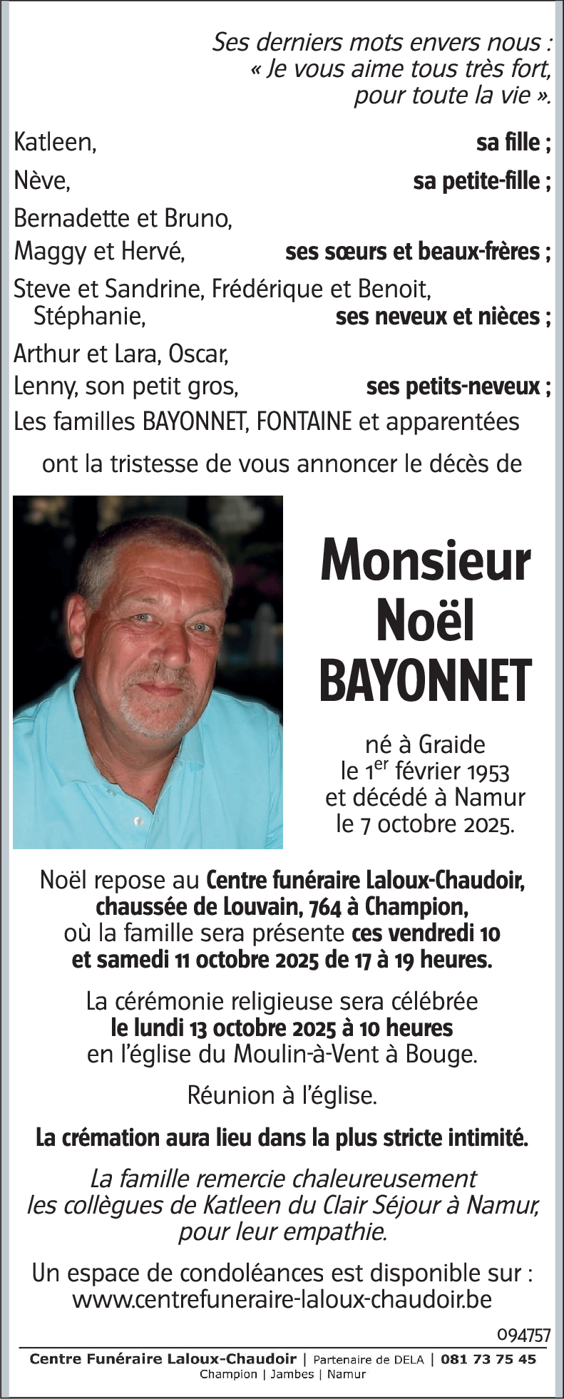 Noël BAYONNET
