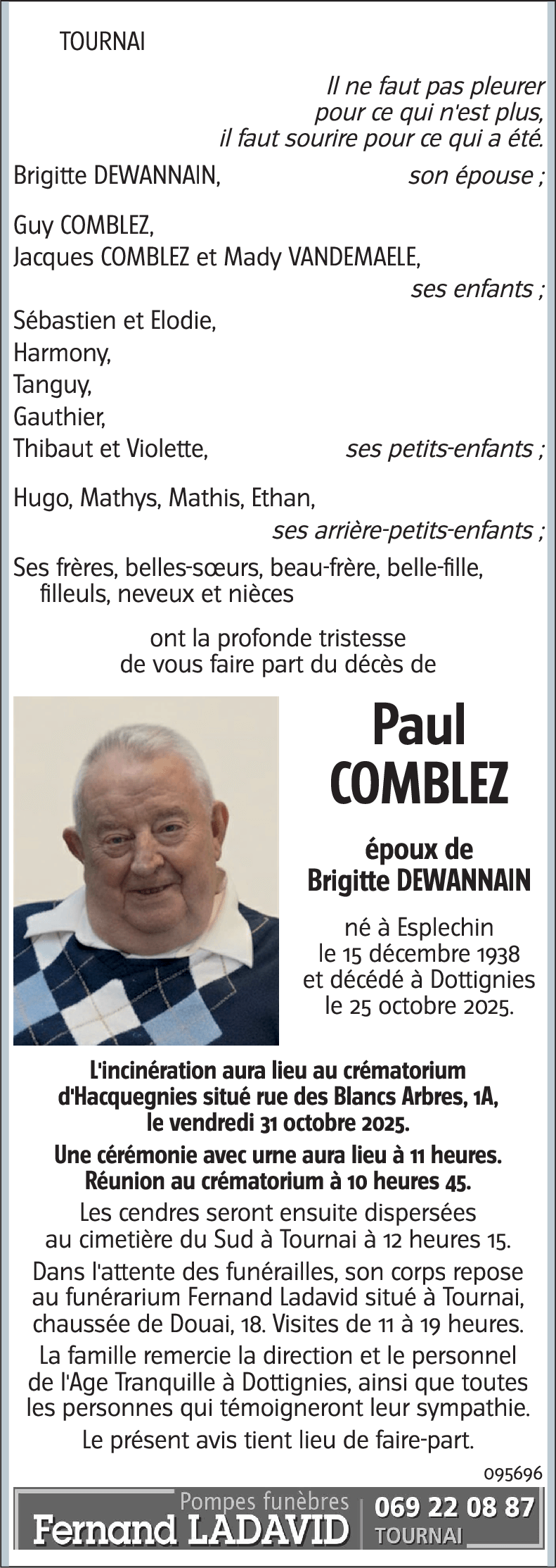 Paul COMBLEZ