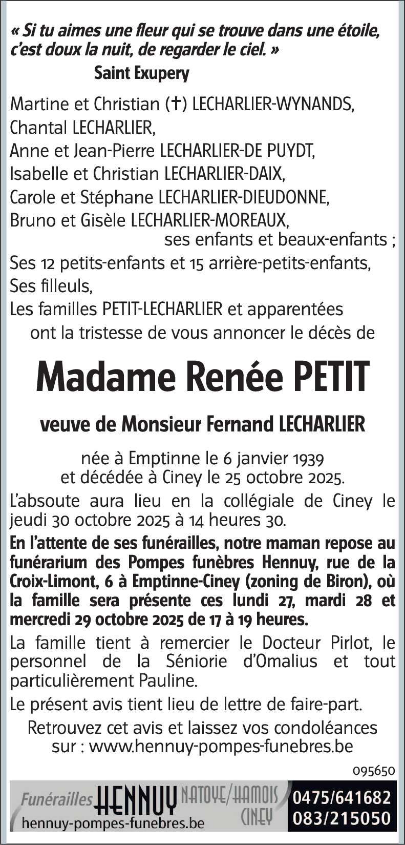 Renée PETIT