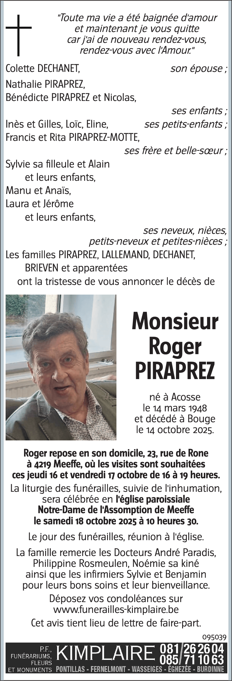 Roger PIRAPREZ