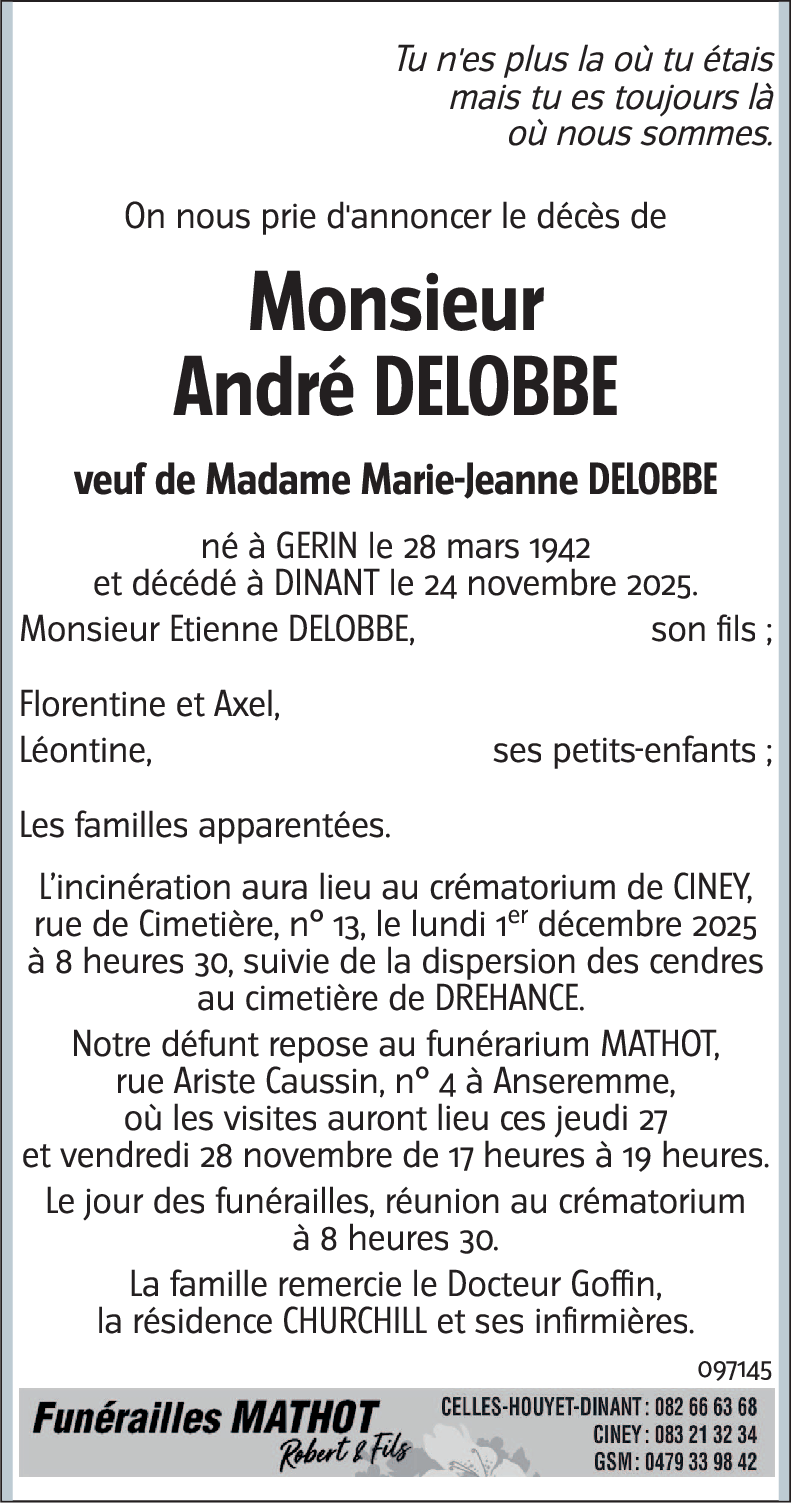 André DELOBBE