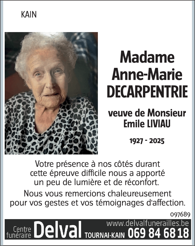 Anne-Marie DECARPENTRIE