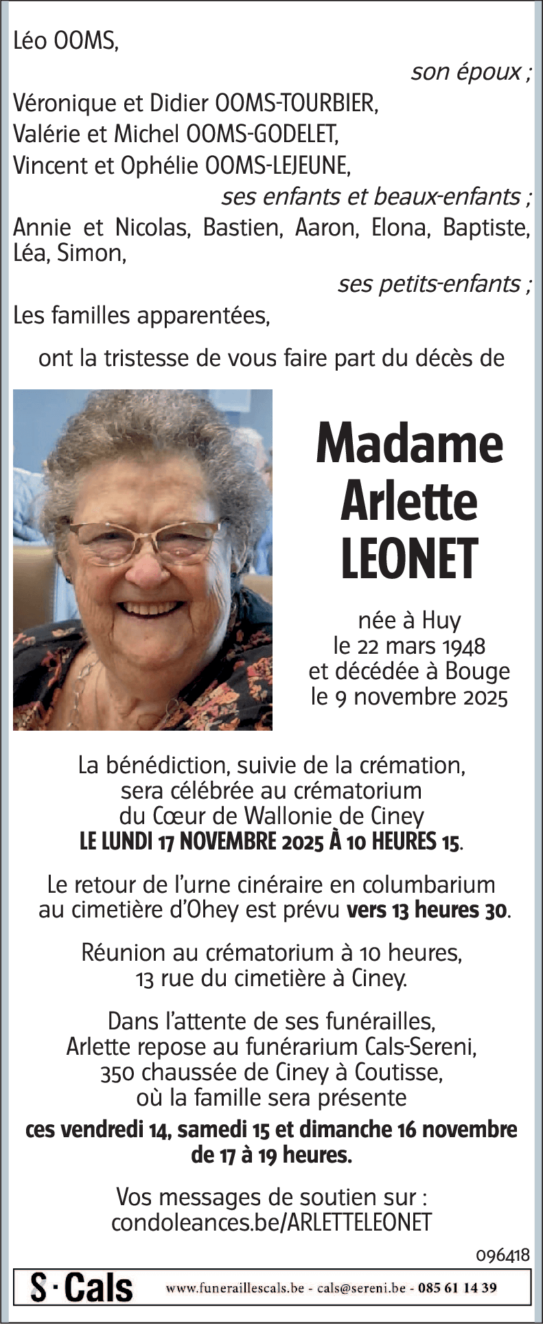 Arlette Léonet