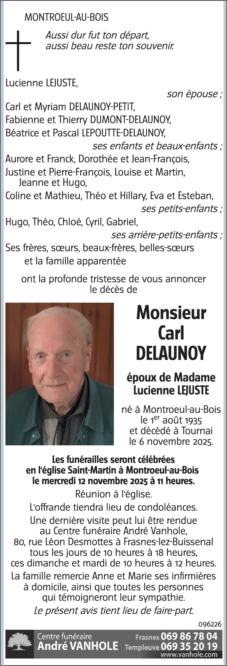Carl DELAUNOY