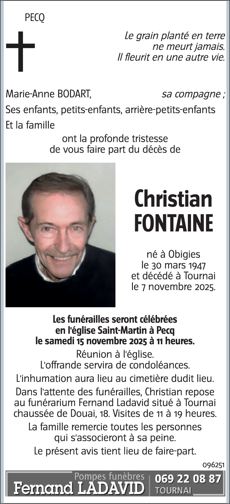 Christian FONTAINE