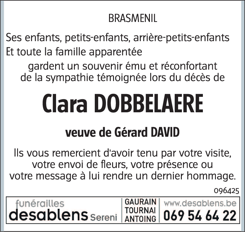 Clara DOBBELAERE