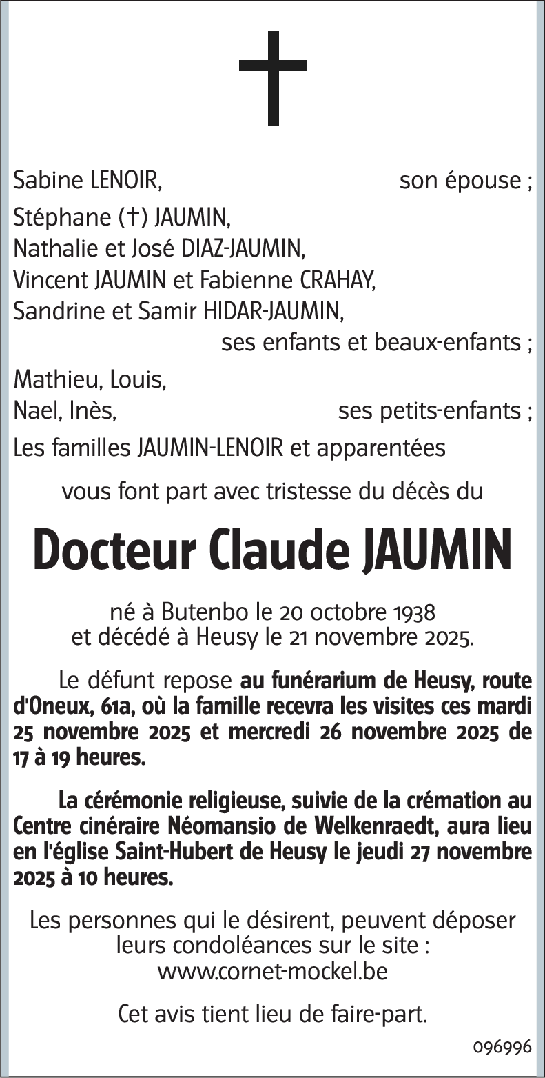 Claude JAUMIN