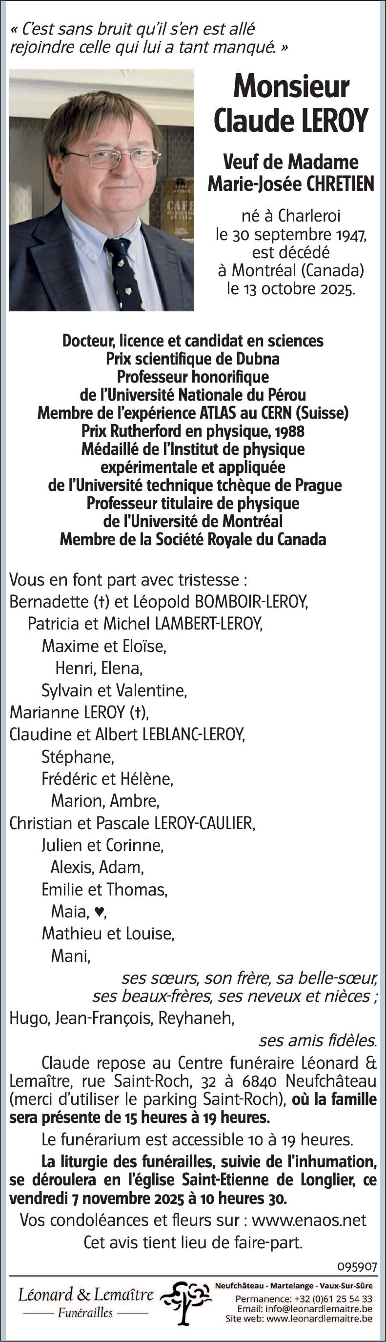 Claude LEROY