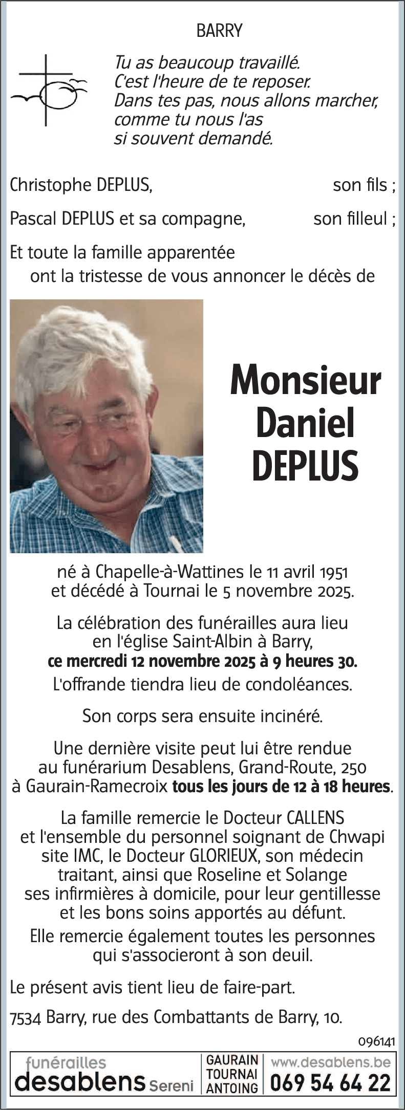 Daniel DEPLUS