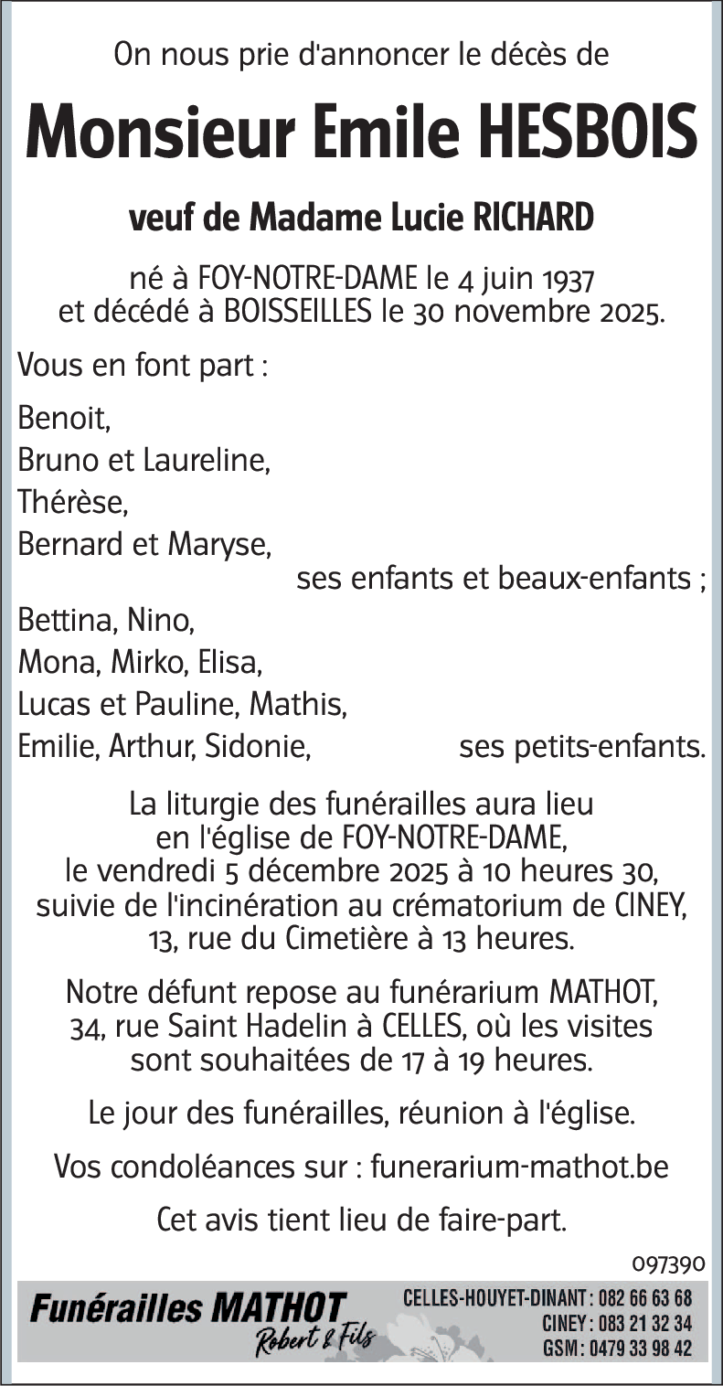 Emile HESBOIS