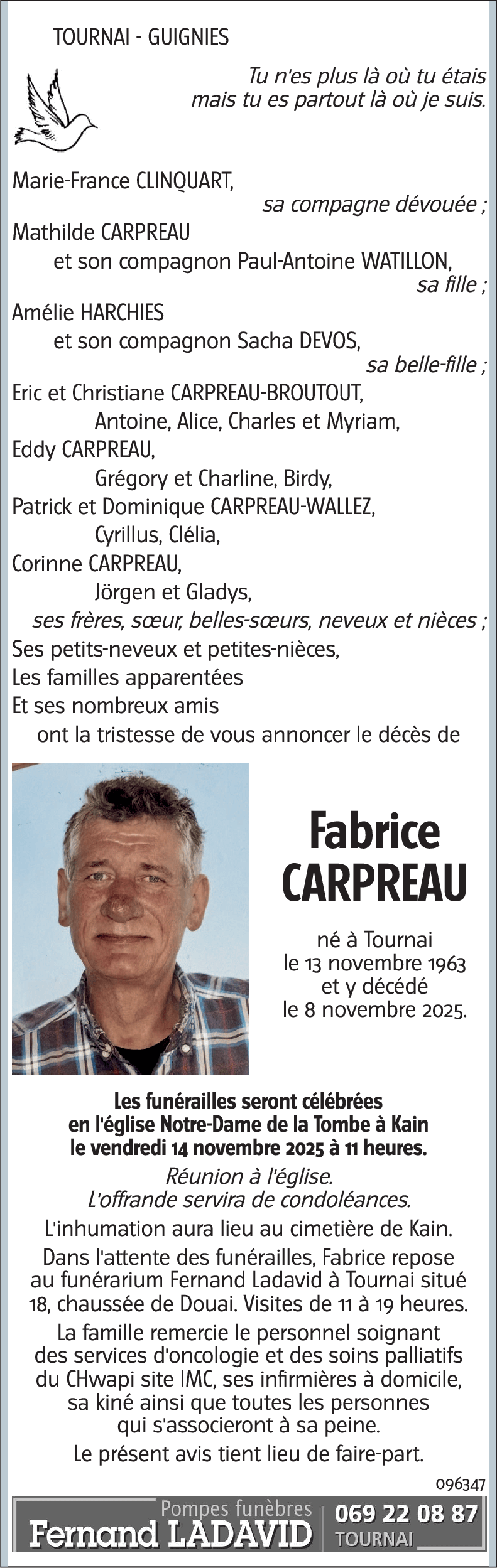 Fabrice CARPREAU