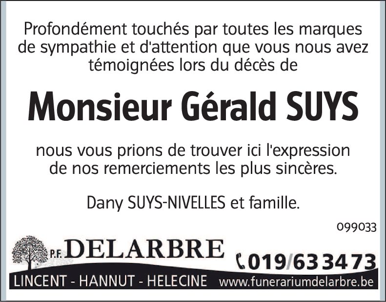 Gérald SUYS