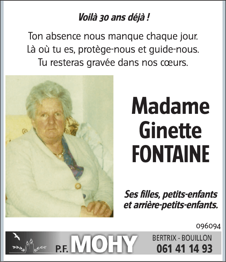 Ginette FONTAINE