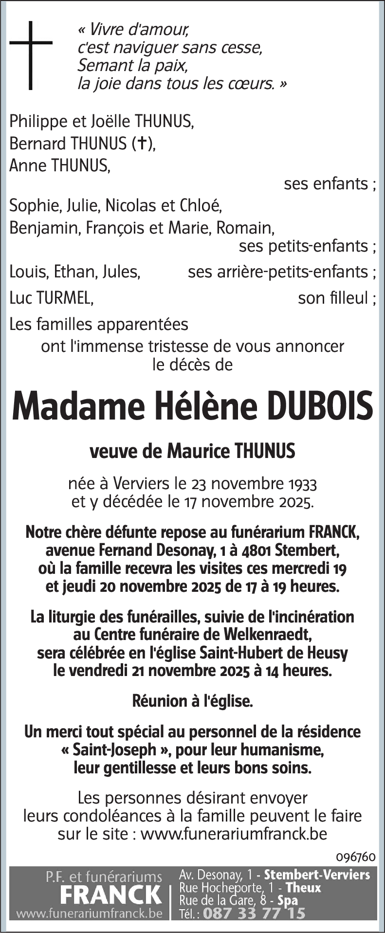 Hélène DUBOIS