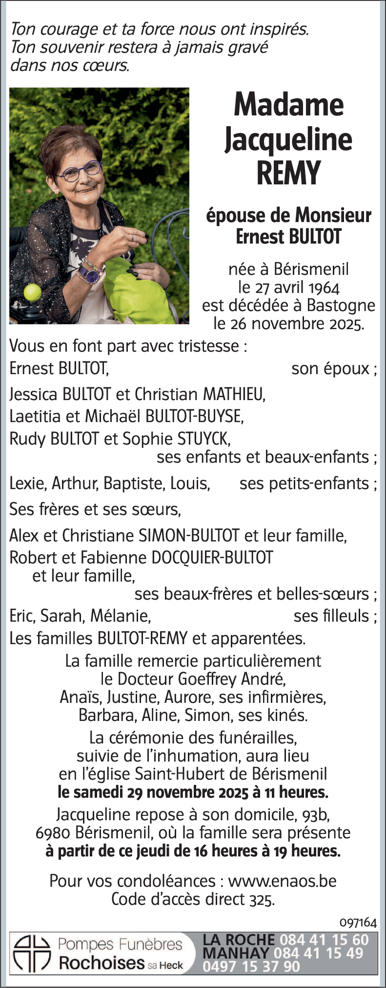 Jacqueline REMY