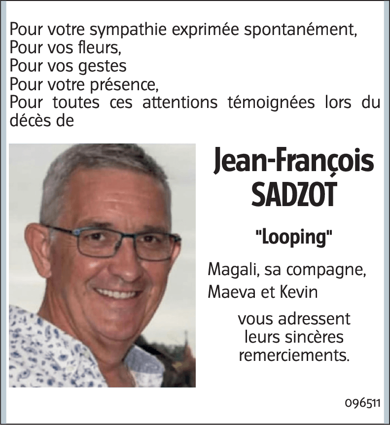 Jean-François SADZOT