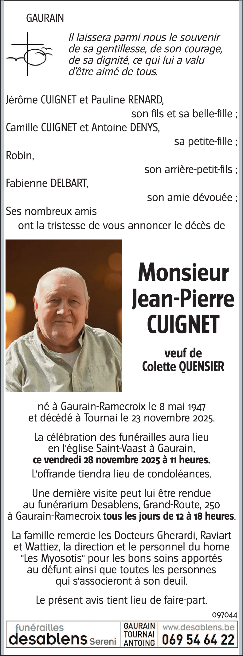 Jean-Pierre CUIGNET