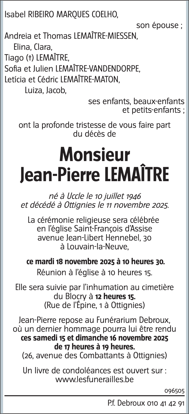 Jean-Pierre Lemaître