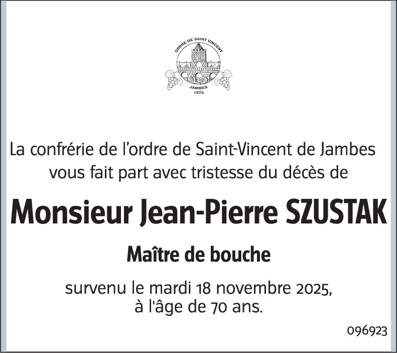 Jean-Pierre SZUSTAK