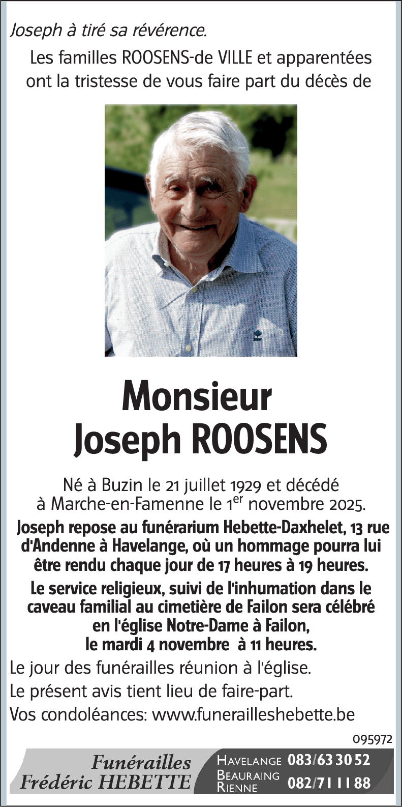 Joseph ROOSENS