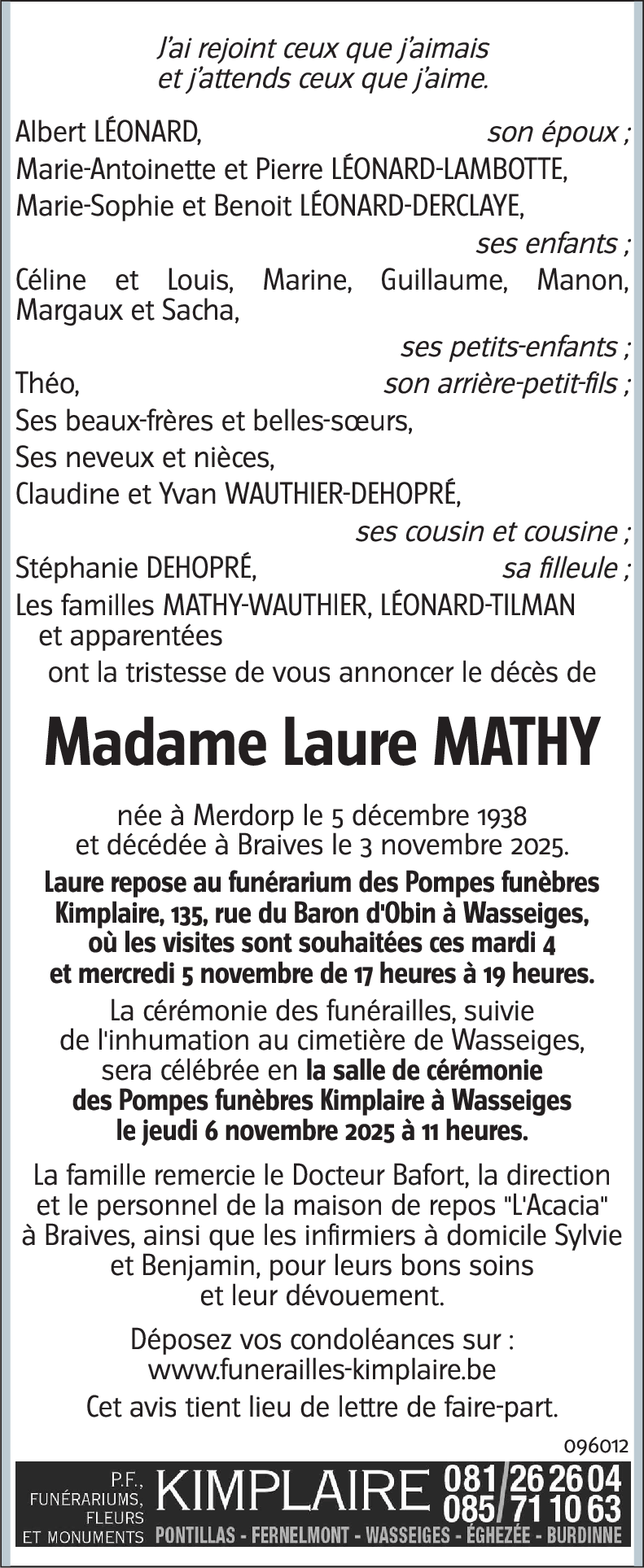 Laure MATHY