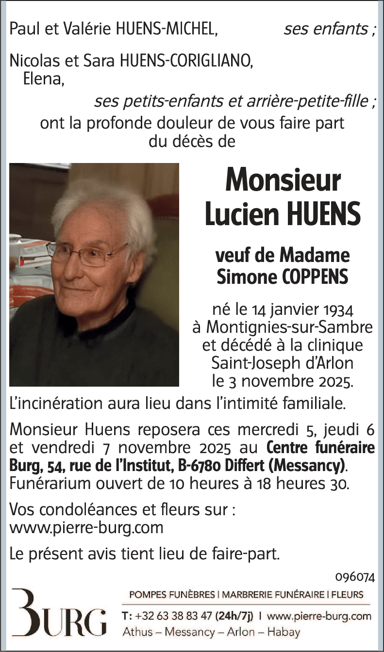 Lucien HUENS