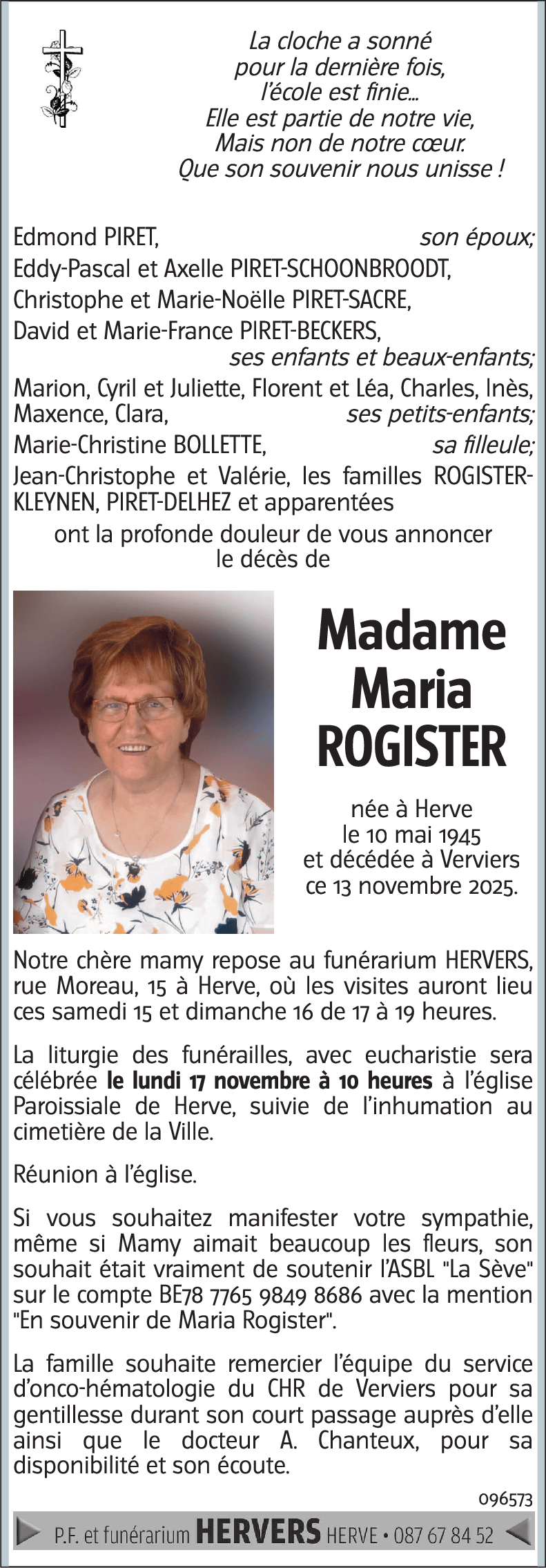 Maria ROGISTER