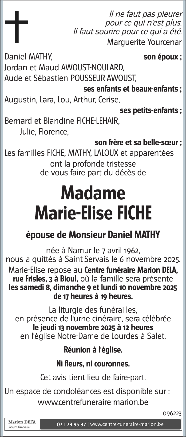 Marie-Elise FICHE