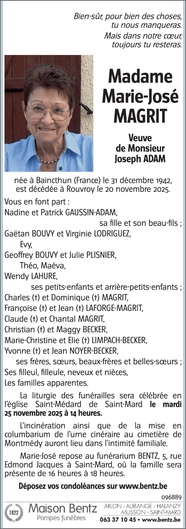 Marie-José MAGRIT