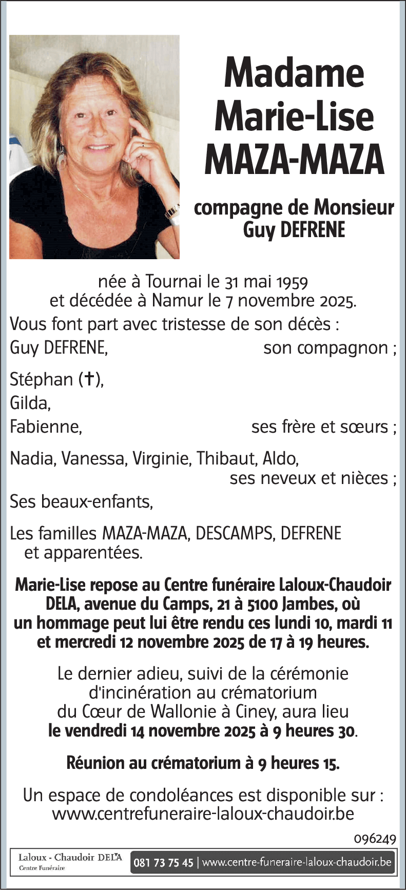 Marie-Lise MAZA-MAZA