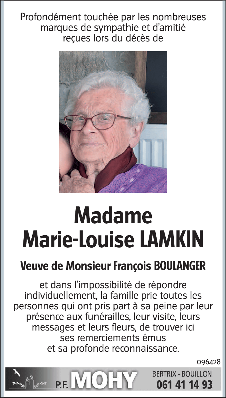 Marie-Louise LAMKIN