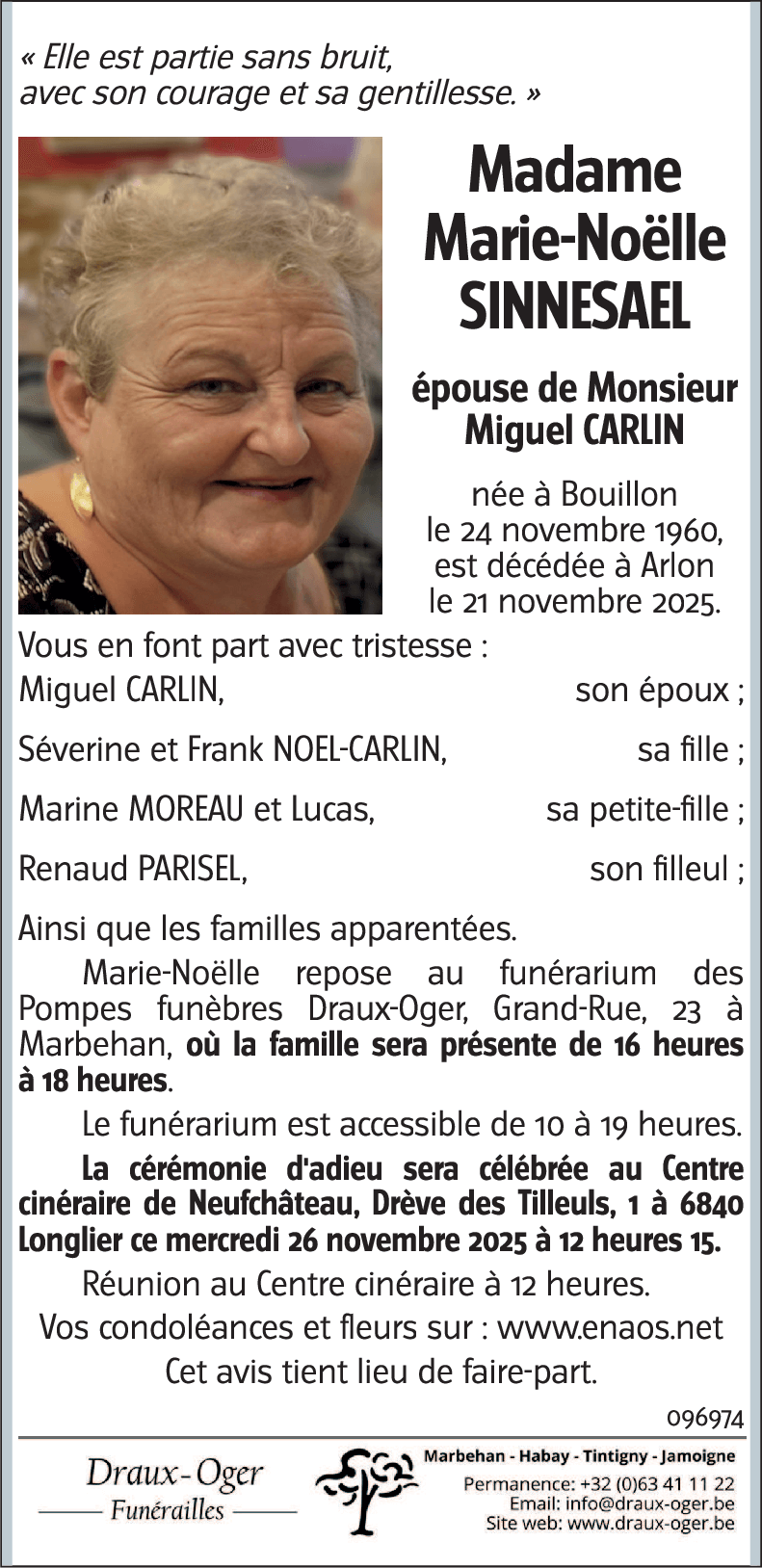 Marie-Noëlle SINNESAEL