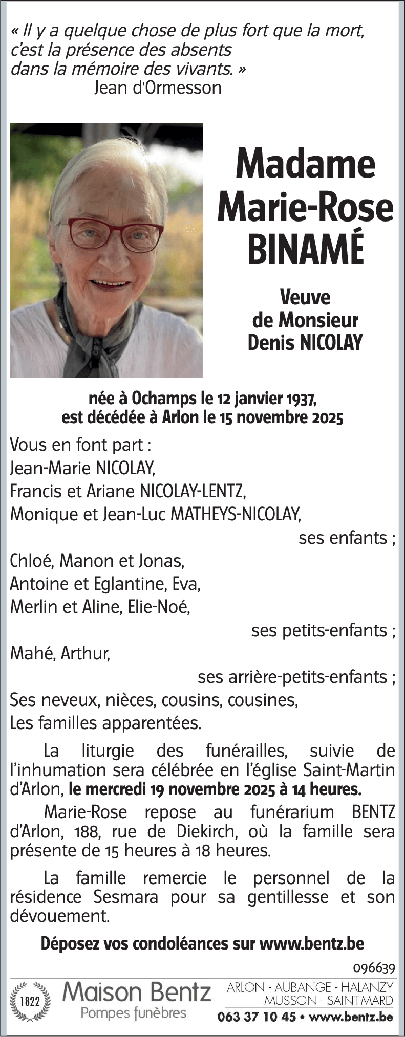 Marie-Rose BINAMÉ