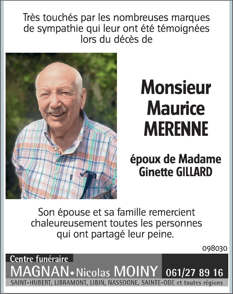 Maurice MERENNE