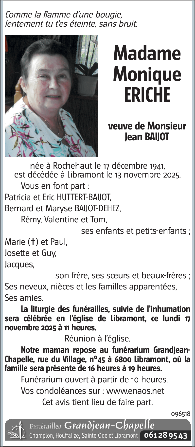 Monique ERICHE