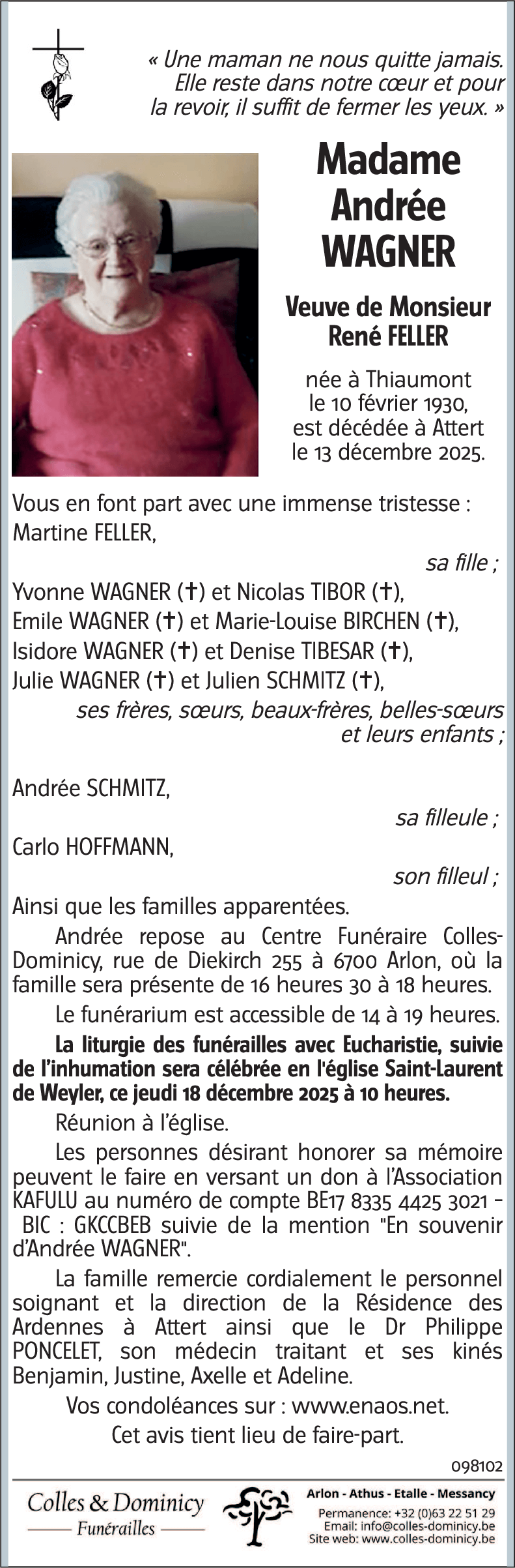 Andrée WAGNER