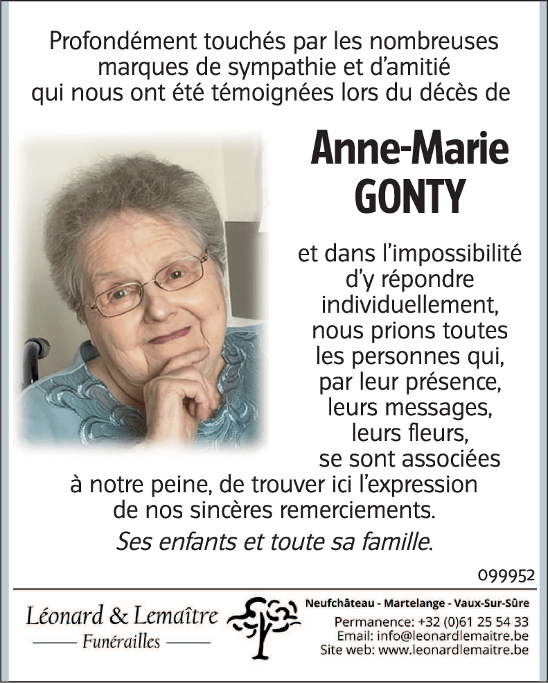 Anne-Marie GONTY