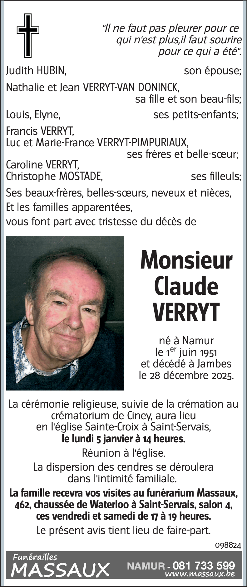 Claude VERRYT