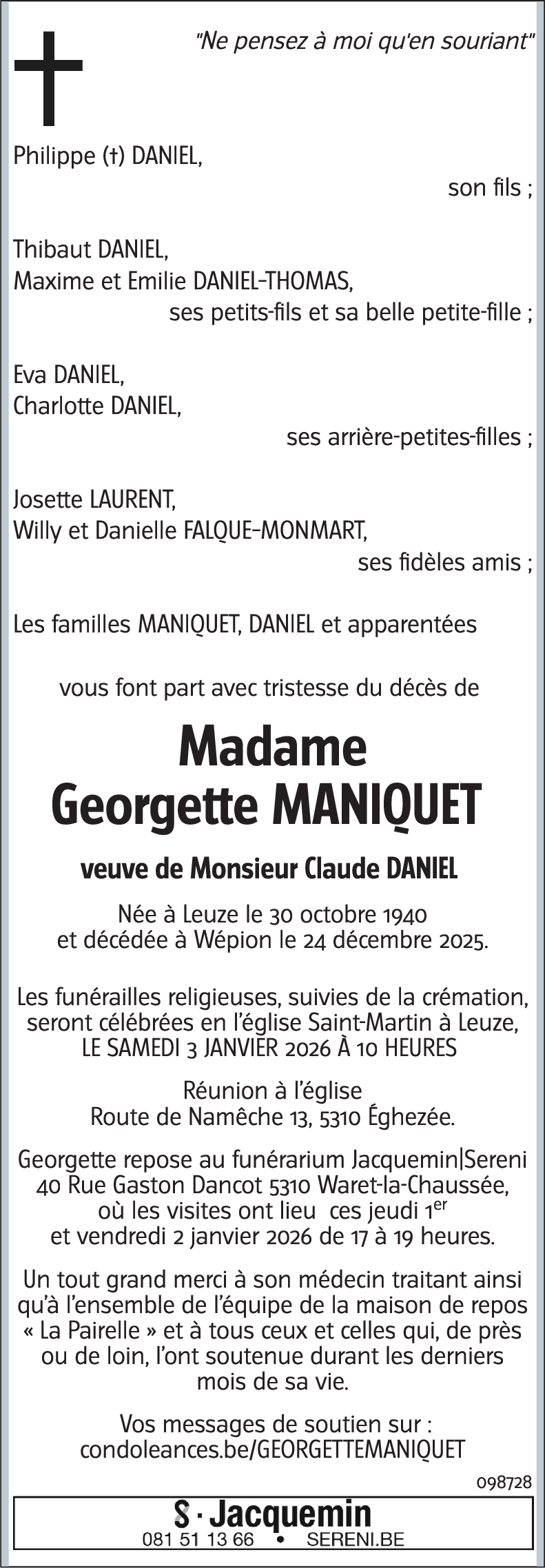 Georgette Maniquet