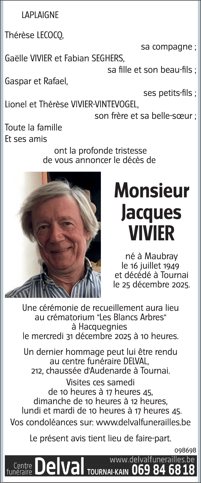 Jacques VIVIER