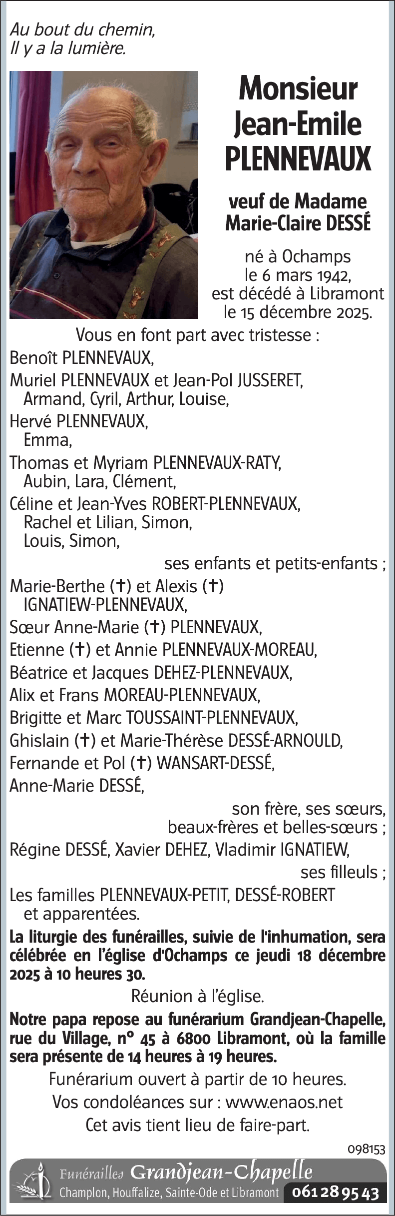 Jean-Emile PLENNEVAUX