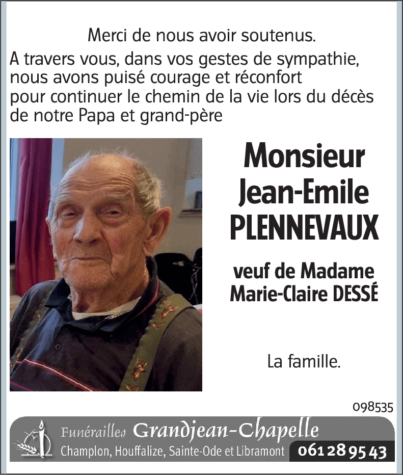 Jean-Emile PLENNEVAUX