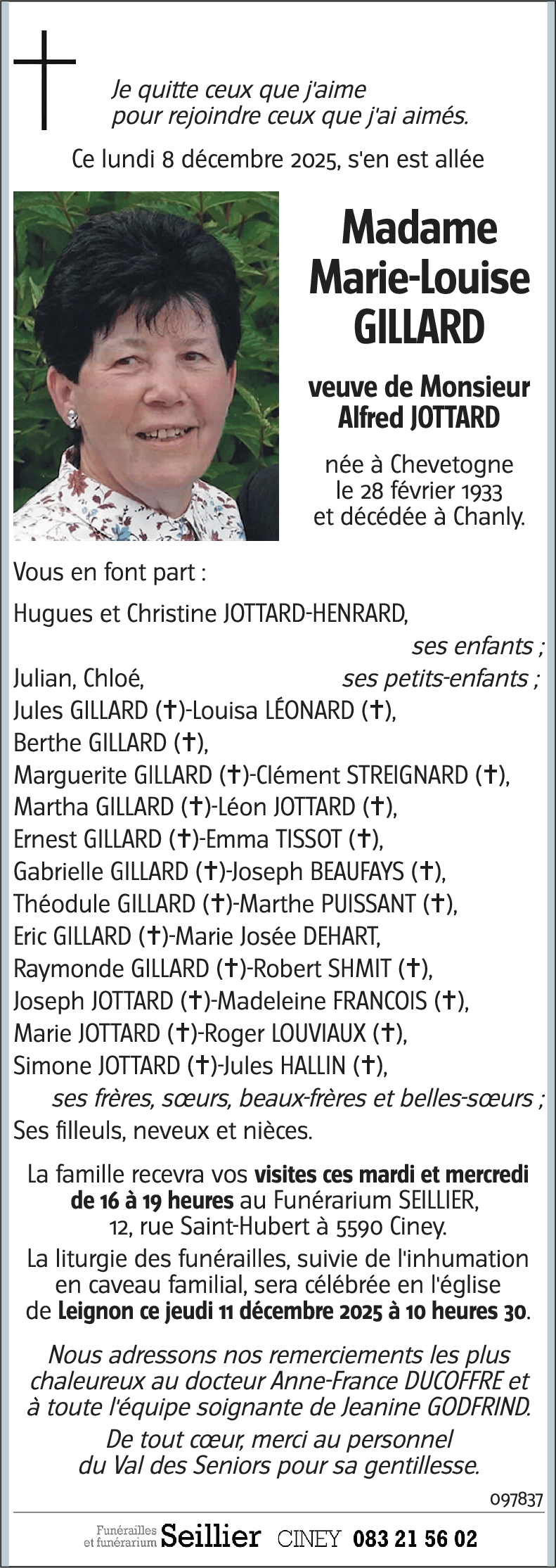 Marie-Louise GILLARD